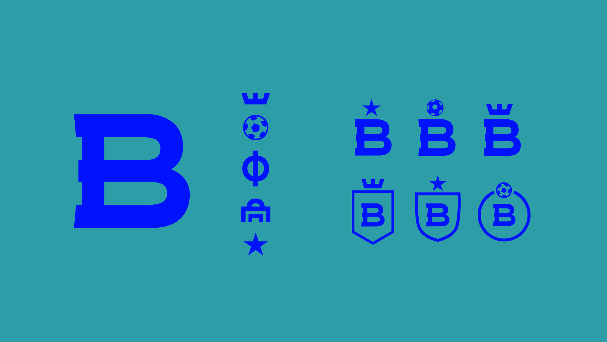 Logotype construction on the grid