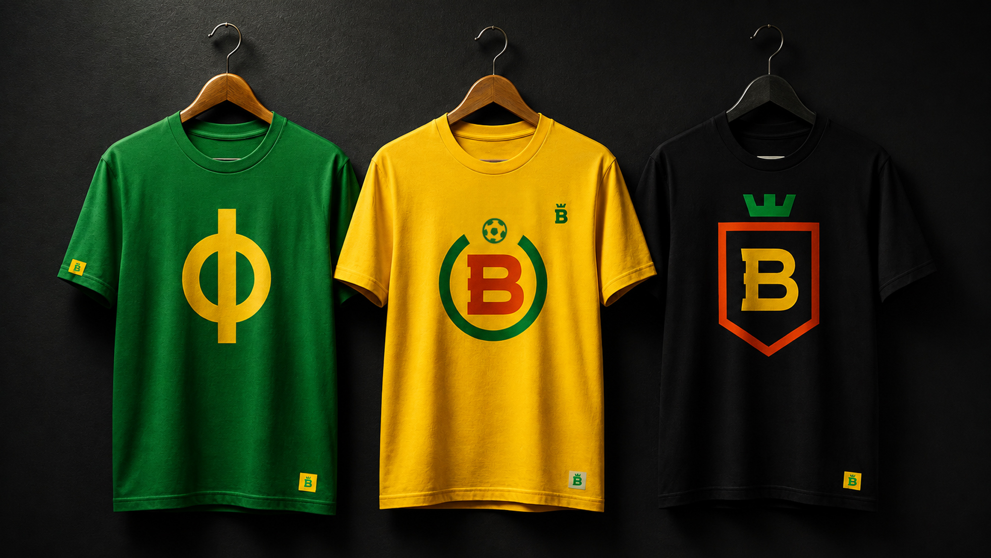 T-shirts with the symbols of the system