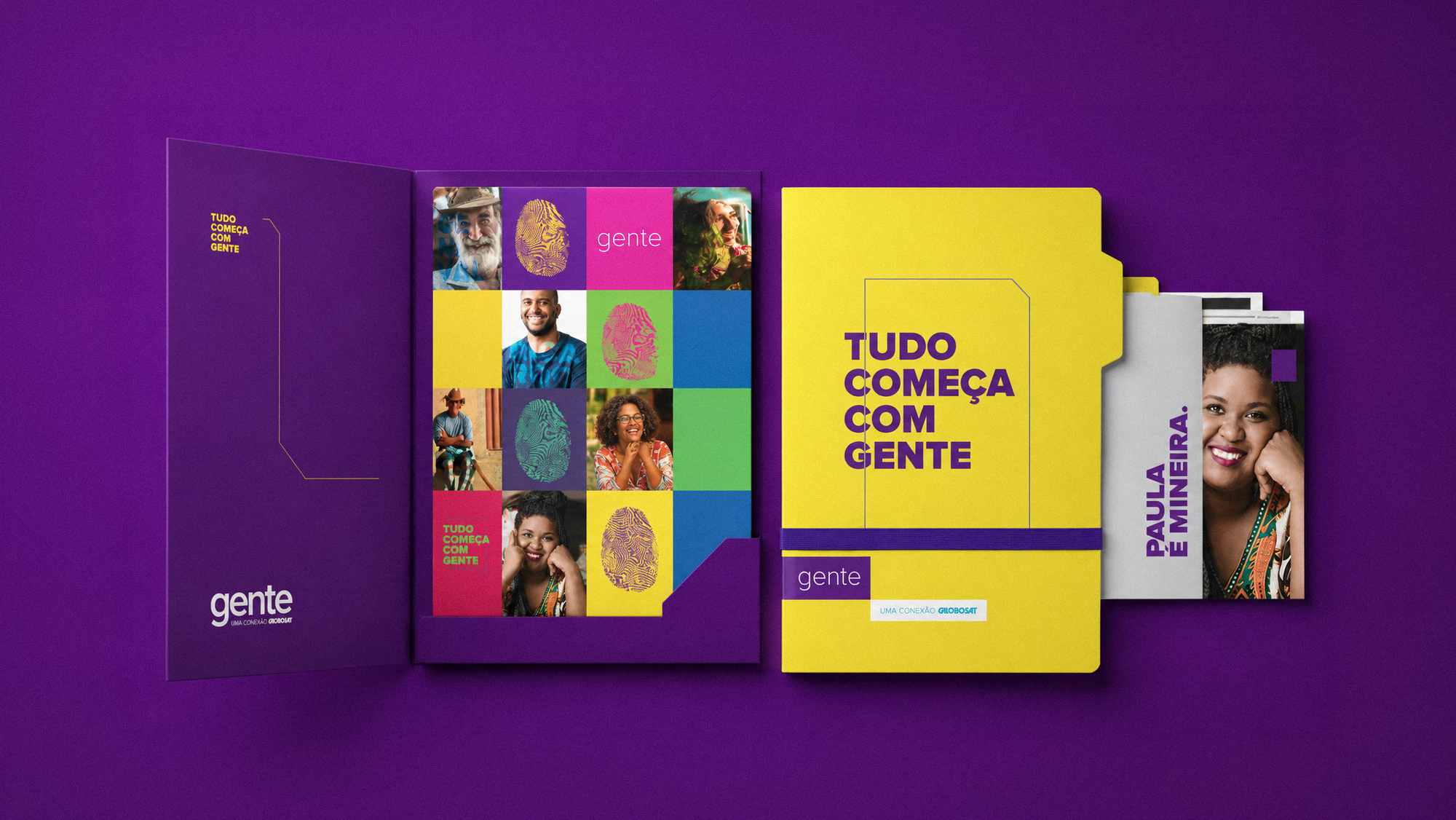 Aplicação em material impresso